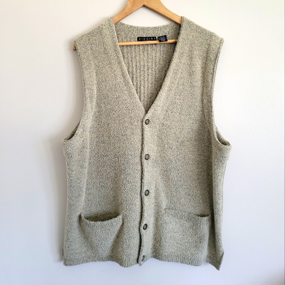 Vintage Wool Blend Vest